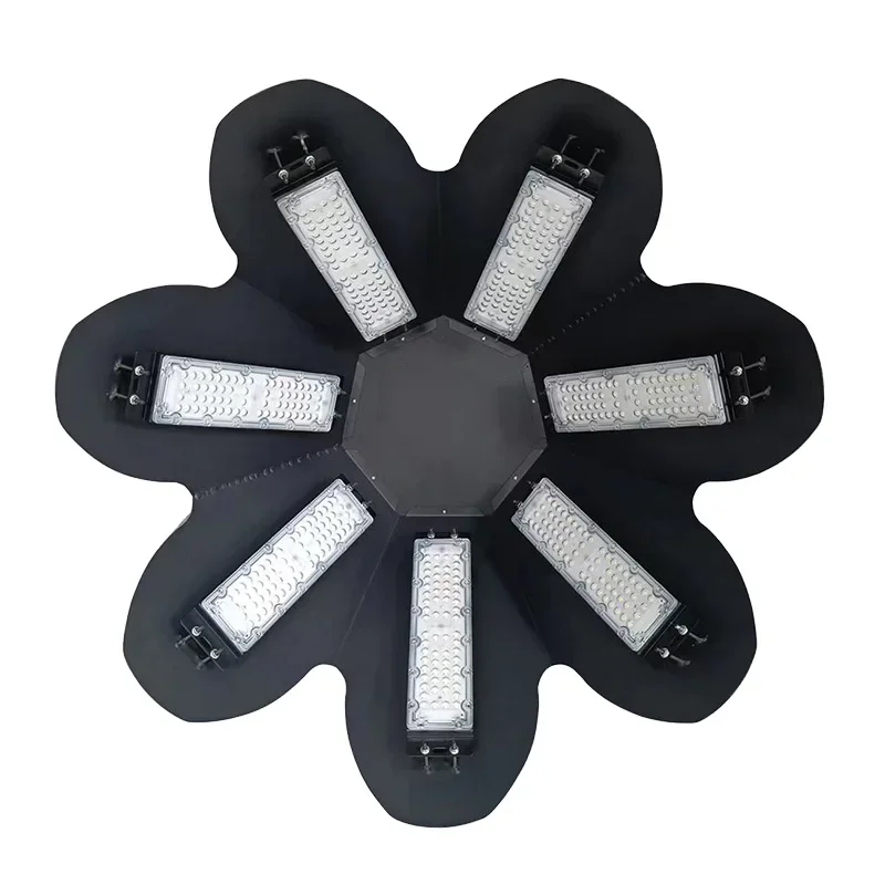 400W vapor film lamp, outdoor waterproof lighting six-leaf deformed leaf lamp