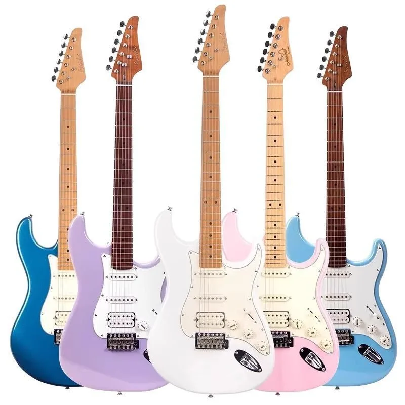 Electric Guitar F2020 Beginner's Introduction, Girl Beginner Combination Set