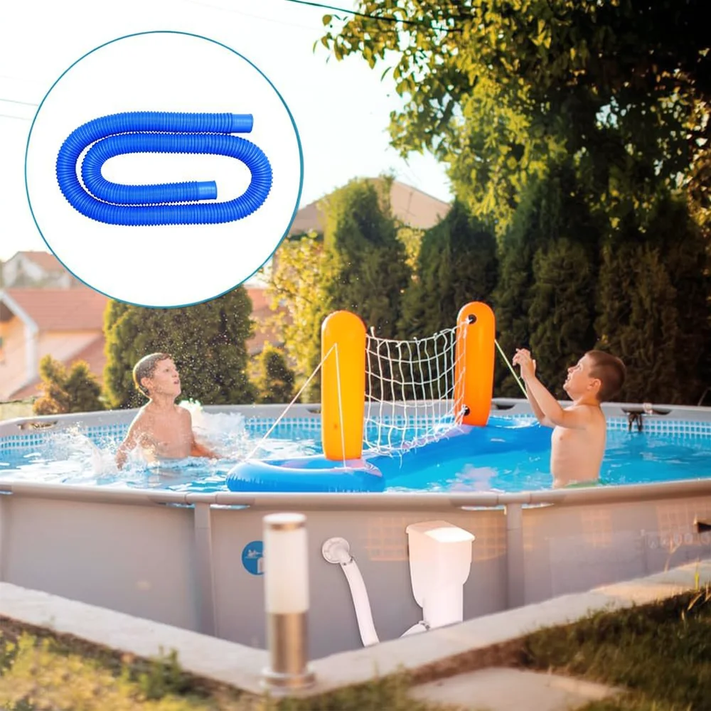 1.5M Replacement Pool Hose For For Intex Pump Accessory PVC Tube For Above Ground Spa Swimming Pool Filter Cleaning Connector