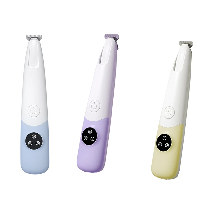 

Электрический триммер для кошек и собак, универсальный инструмент для бритья домашних животных, малошумный электрический триммер