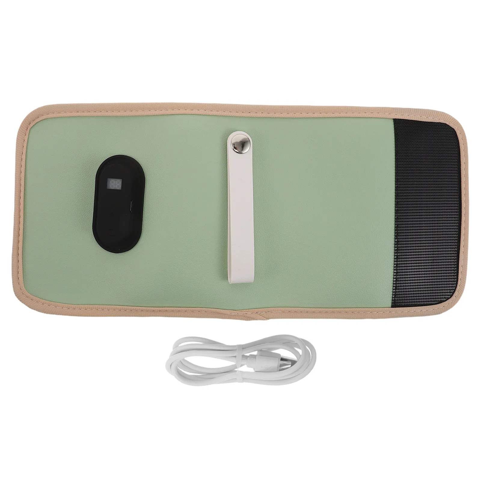Portable Bottle Warmer USB Heating Travel Sleeve Digital Temperature Control Insulated Heated Baby Bottle Cover Fast Warming