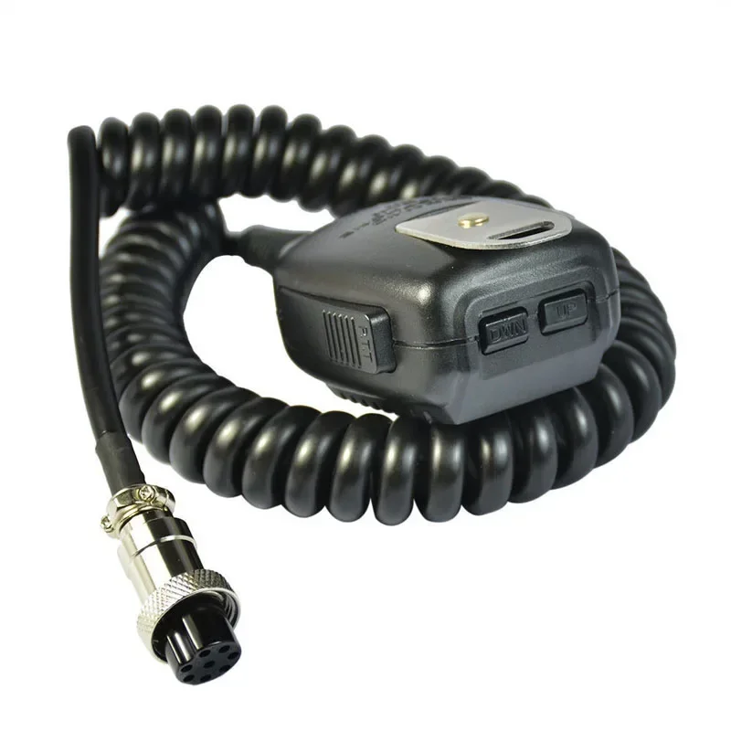 MC43S Handheld Shoulder Speaker Round 8-pin Mic for Kenwood Radio Walkie Talkie TS-480HX TM-231 TS-990S TM241 431A 531A 631