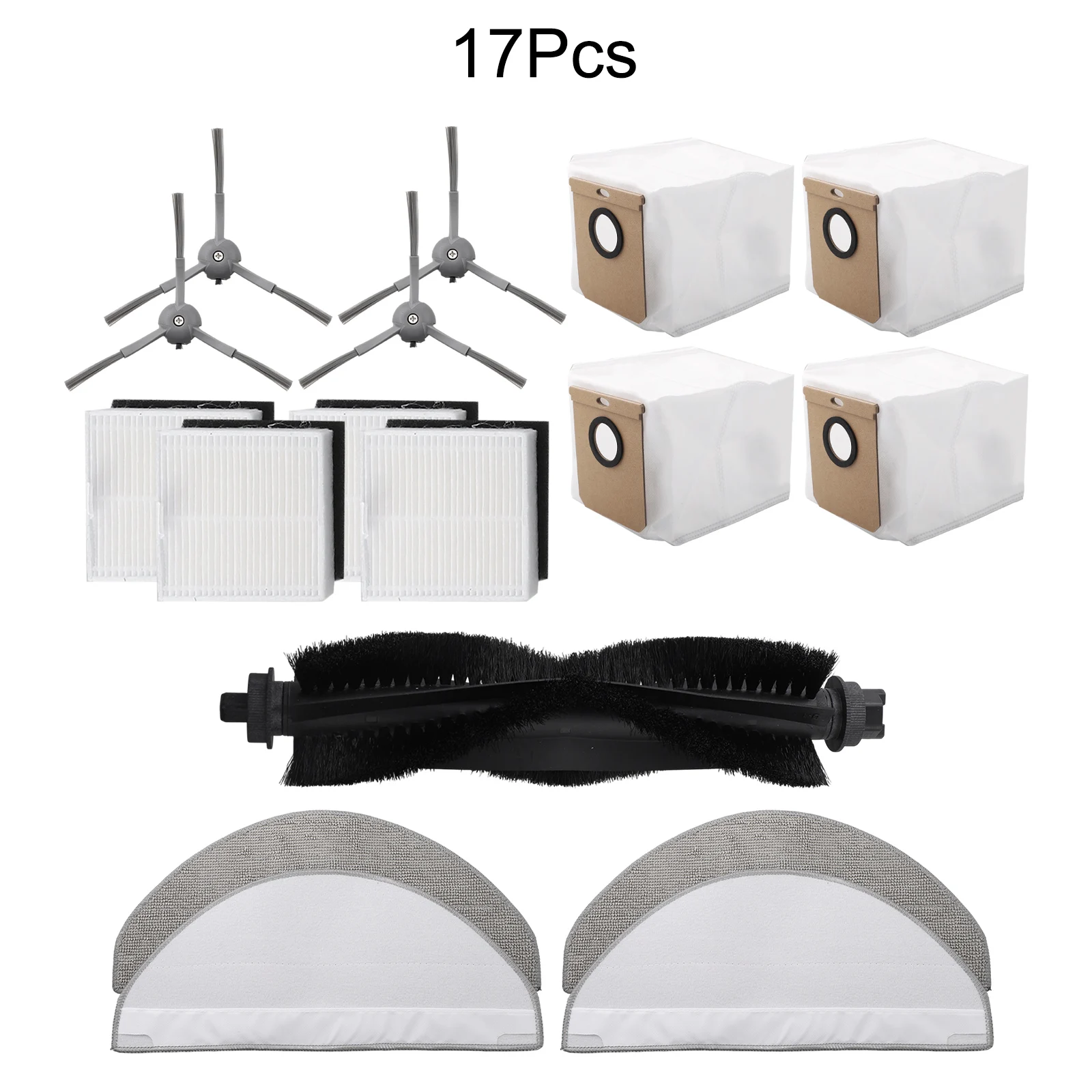 Reinigungswerkzeuge, Vakuumteile, umfassendes Reinigungsset, Staubpartikelfilter, effektive Wischtücher, hygienische Bodenwartung