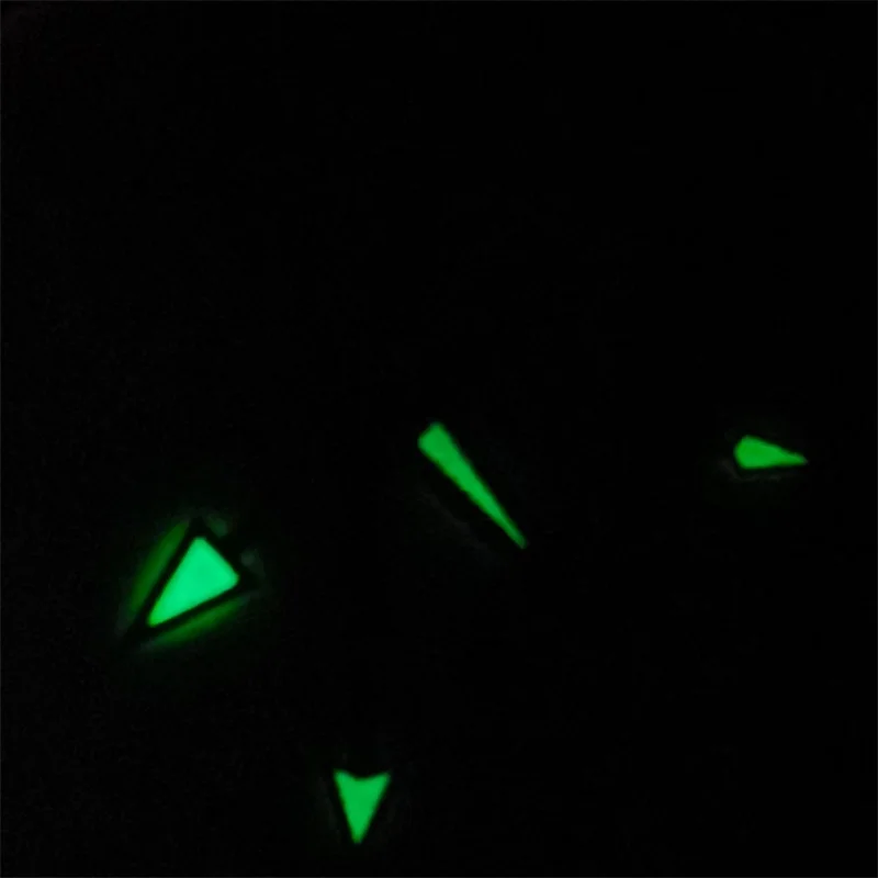 LARIMOKER  Hand Fittings Green Luminous Pointer for GMT Watches NH34(GMT) Movement