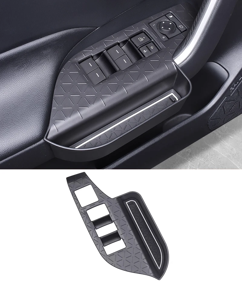 

Storage box interior trim for door armrest panel, suitable for 2020-2025 Toyota RAV4