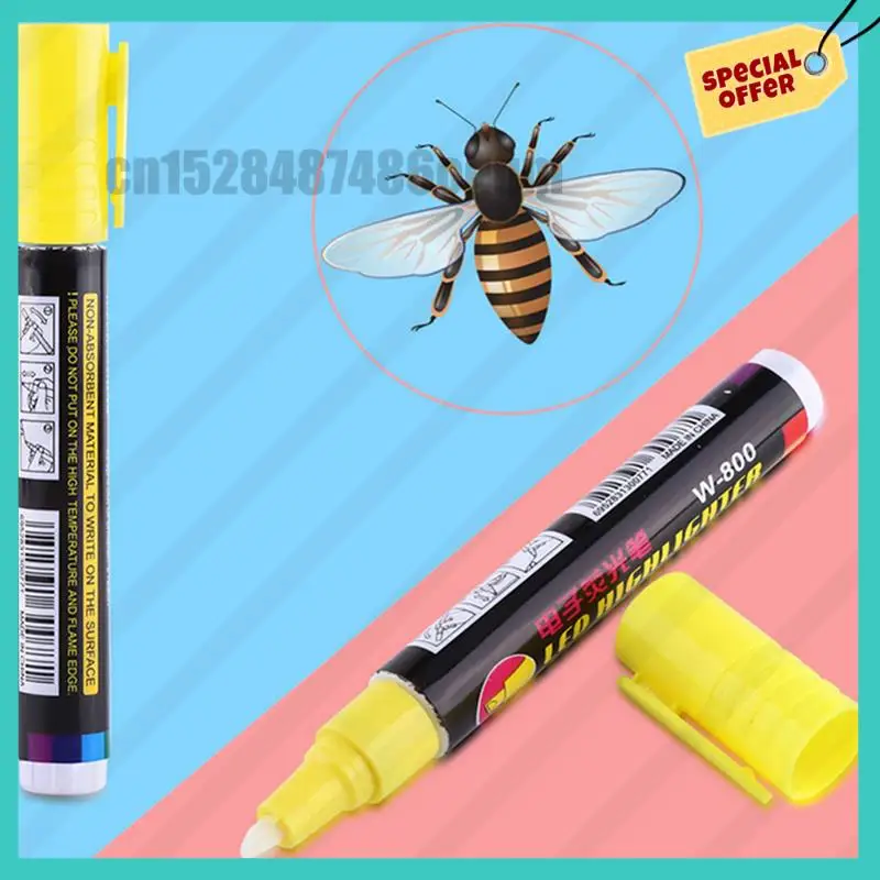 - مجموعة أقلام تحديد ملكة النحل من ABJZ، أنبوبان قفص تحديد الملكة مع 3 أقلام تحديد النحل لأداة تربية النحل #5