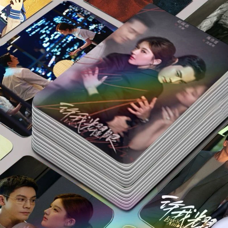 30/50 قطعة تشاو لوسي تشن ويتنج ويليام تلفزيون الحب طموح شو يان شين هاومينغ الدراما ستيلز صور مزدوجة الجانب طباعة 3 بوصة بطاقة #1