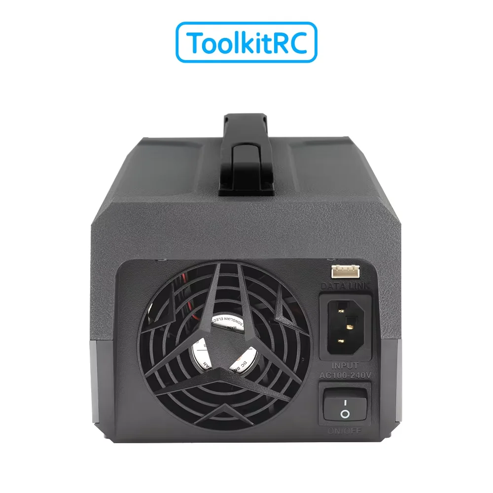 Toolkitrc M8DAC 100-240V 1200W Dual Charger/Discharger 65W Fast Charger for 1-8S Lipo LiHV 65W TypeC / XT90 Male Port Output