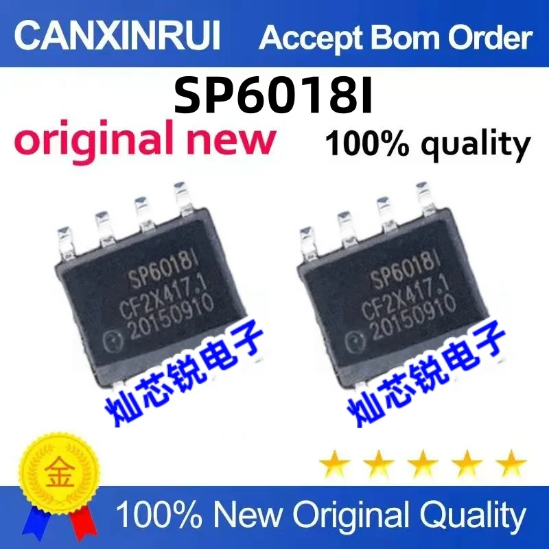 (10-300piezas)Brand new in stock SP6018I SP60181 SOP8 starting from one piece, can buy directly.