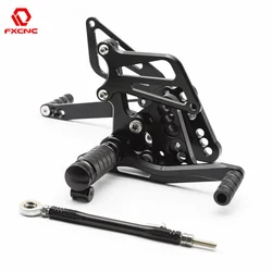 Motorcycle Footrests Aluminum Rearset Rear Set Footpeg Foot Peg Pedal Rest For Suzuki GSXR1000 GSXR 1000 K5 K6 2005 2006
