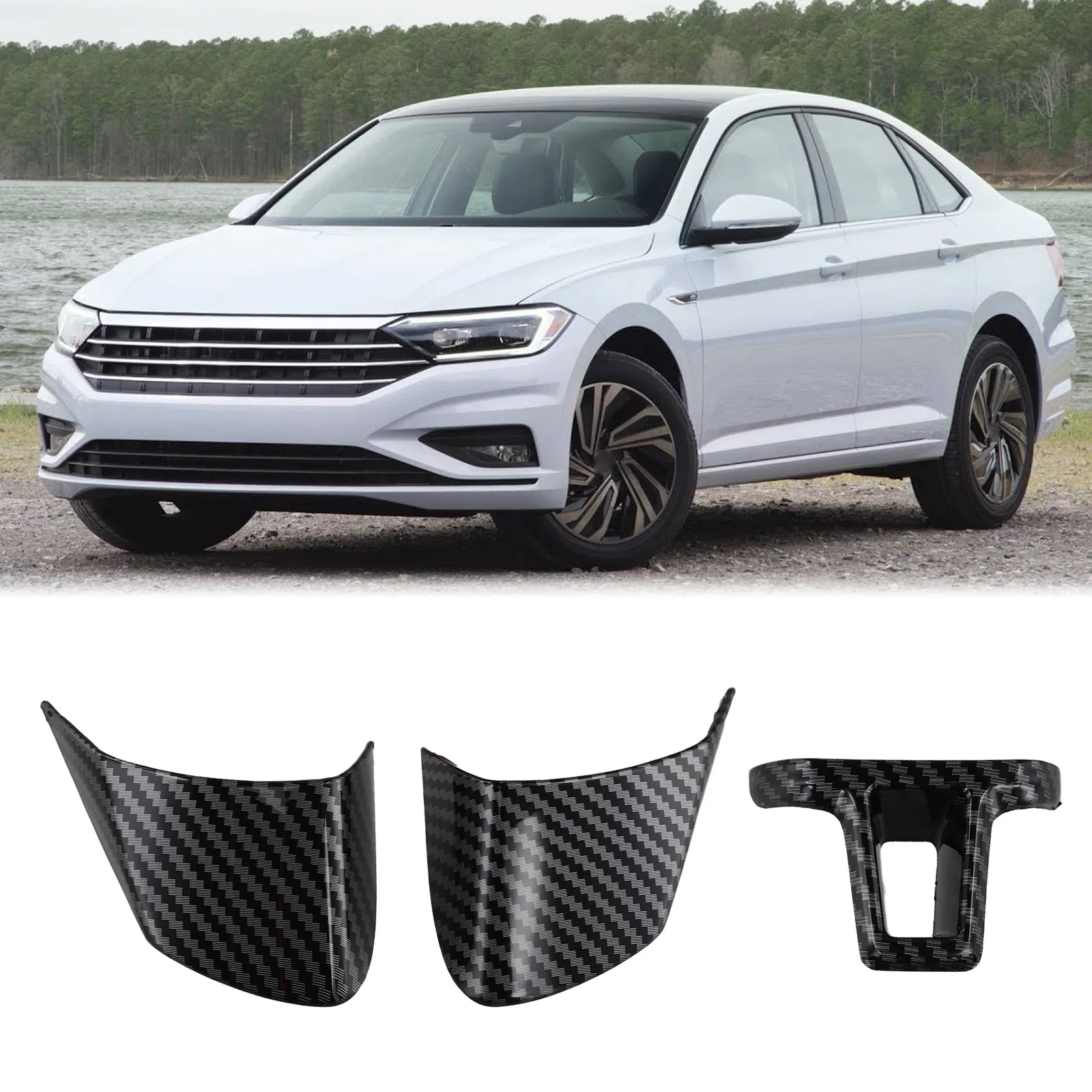 لبورا 2009 - 2012 لـ Eos 2011 - 2014 للجولف 2009 - 2013 تعزيز السيارة الداخلي العلامة التجارية الجديدة لـ Bora لـ Eos 2011-2014