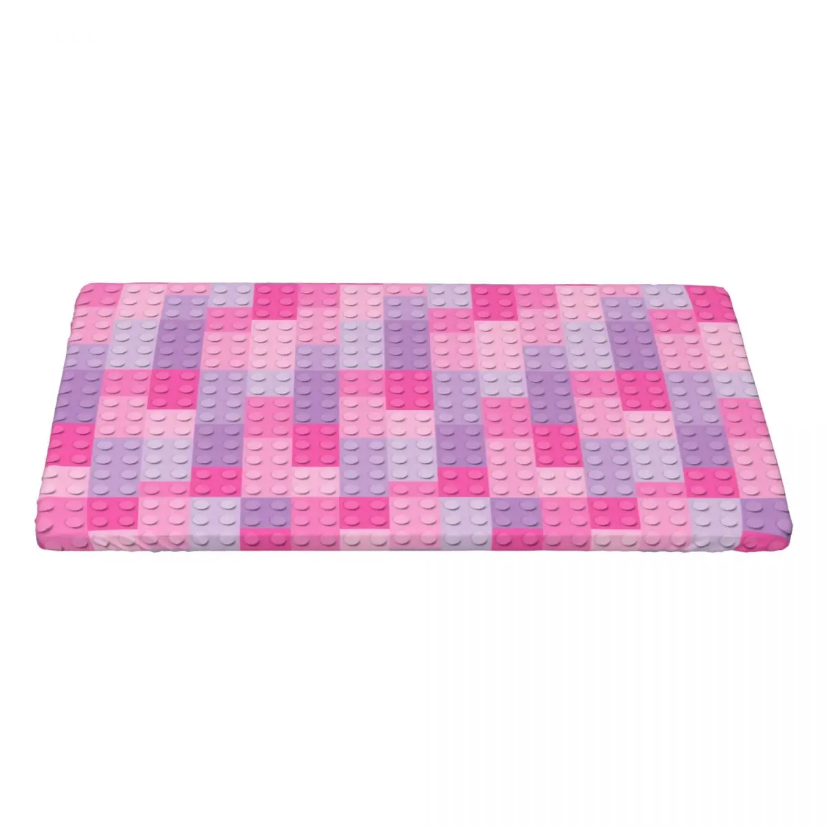 Custom Rectangular Fitted Colorful Building Plastic Brick Toy Blocks Table Cloth Waterproof Tablecloth Outdoor 4FT Table Cover