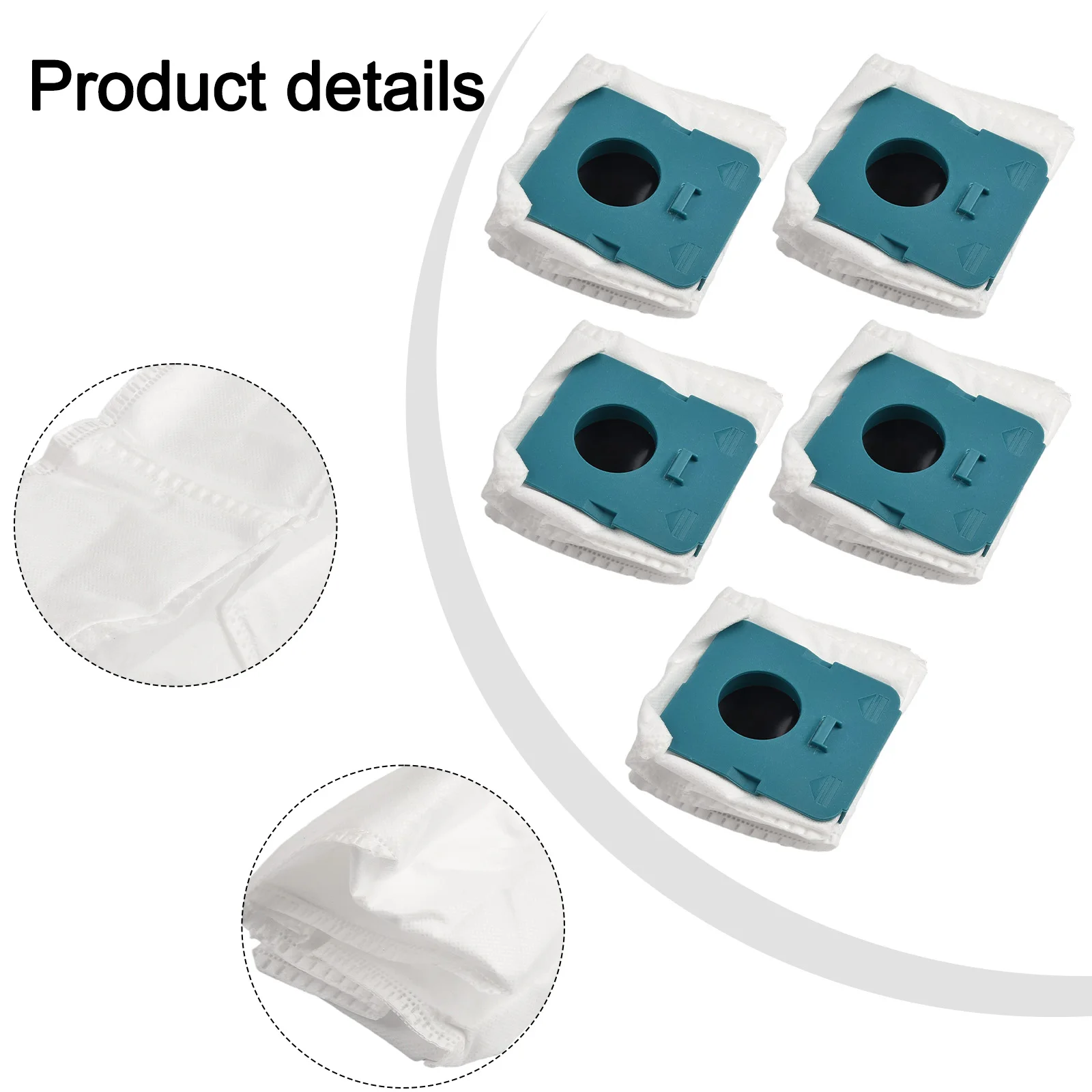 أكياس الغبار البديلة VCA-ADB952 مكنسة كهربائية متعددة الجودة مجموعة محطة تنظيف الترشيح متوافقة تمامًا #1