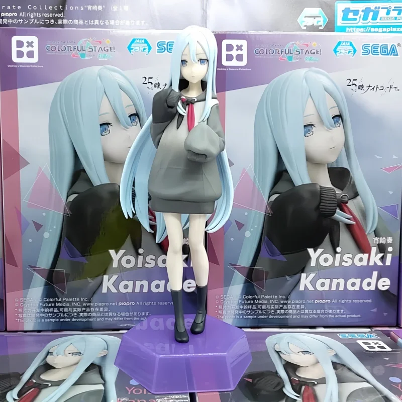 オリジナルセガ初音ミクカラフルステージボーカロイド秋山美月潮崎奏朝比奈舞雪東雲恵那アニメフィギュアおもちゃ