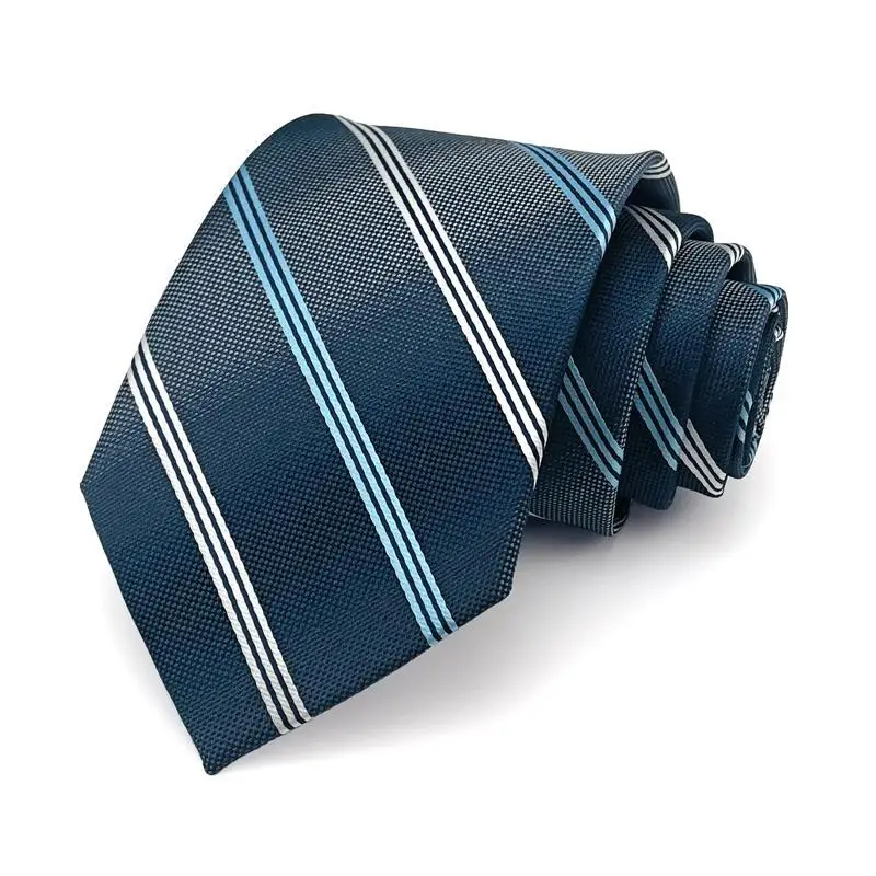 Fashion 8CM Men\'s Necktie Classic Ties For Man Wedding Business Party Polka Dots Stripes Floral Plaid Jacquard Ascot Accessories