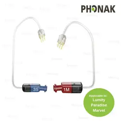 Phonak-聴覚受信機、標準電源システム、sds 4.0ワイヤー、オーディオの交換 (Marvel)