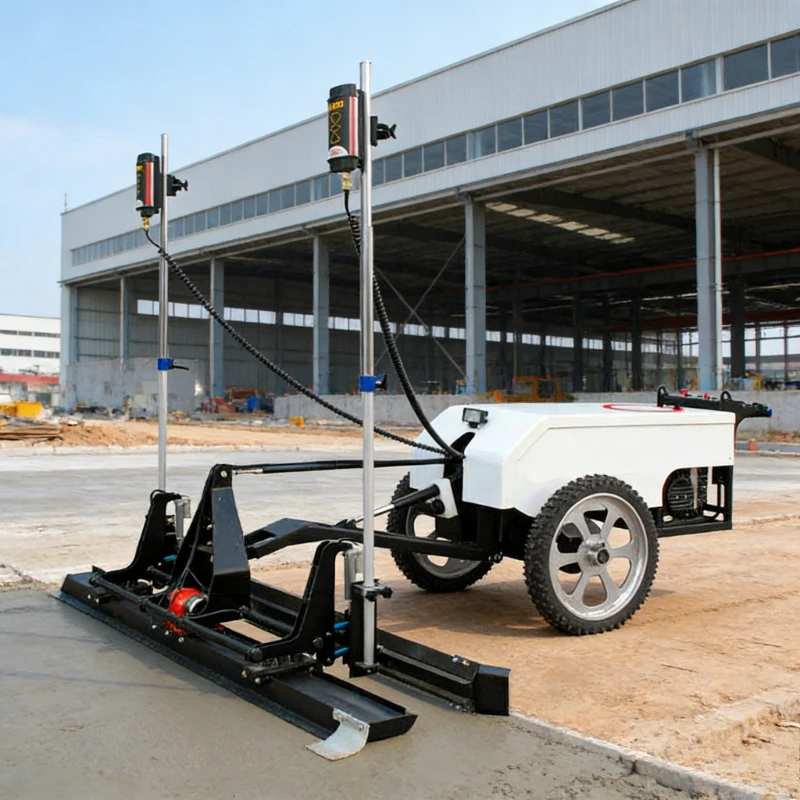 Good Quality Road Leveling Machine Self Leveling Screed Road Laser Leveling Machine Cement Sand Screed Machine