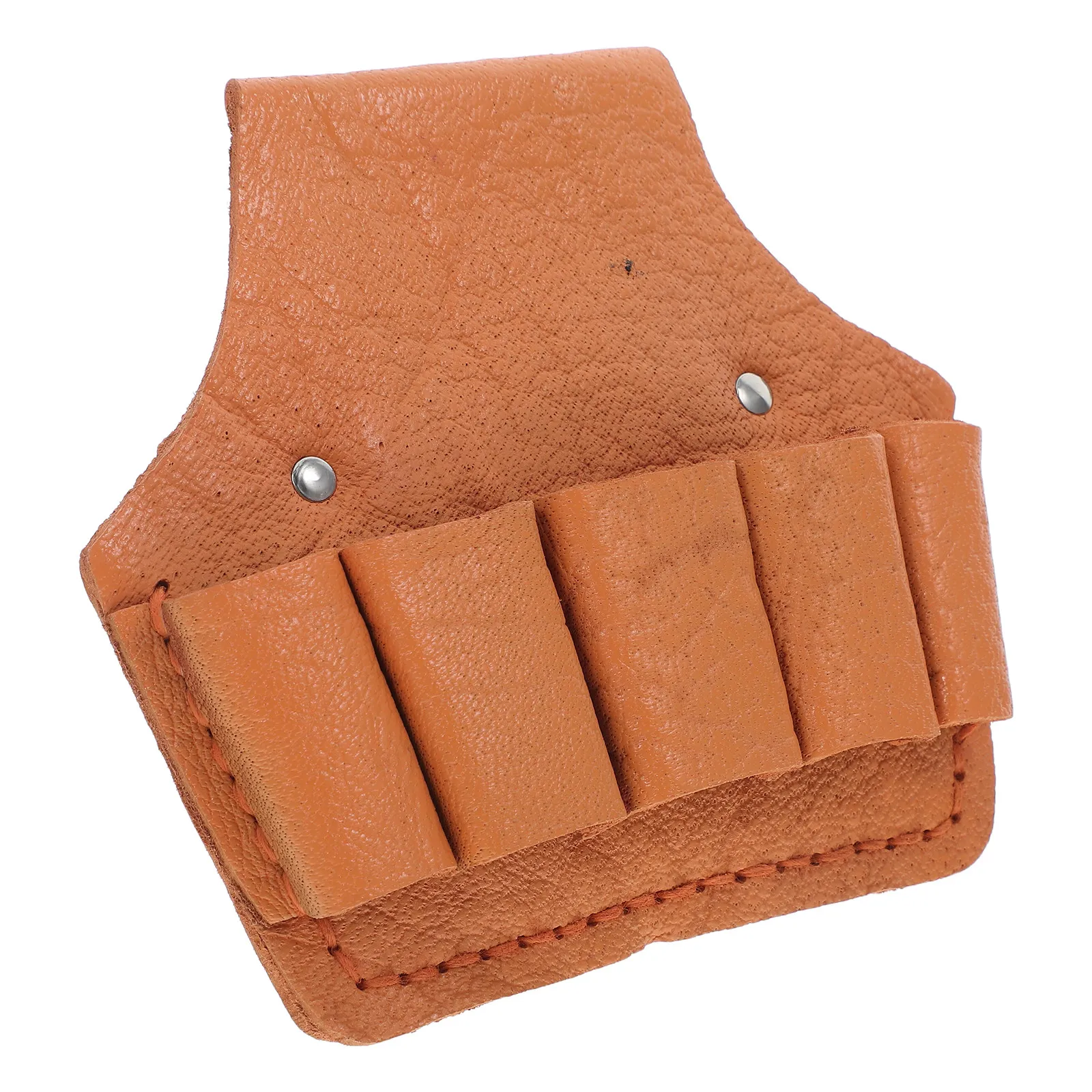 Heavy Duty PU Electrician Tool Belt Pouch with 5 Compartments Multifunctional Waist Bag for Electrical Repairs Installations