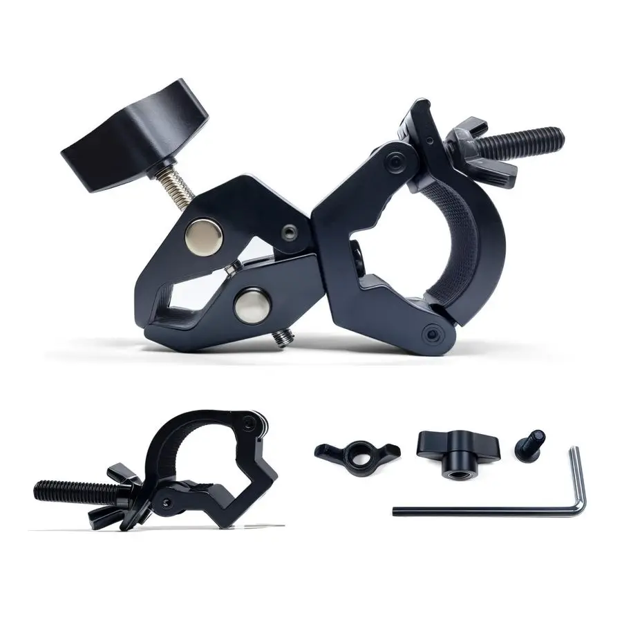 

Держатель замка Кронштейн для крепления велосипедного замка, универсальный дизайн с 2 сменными головками усилителя Противоскользящие подушечки, подходит для ламп усилителя 0,781,57