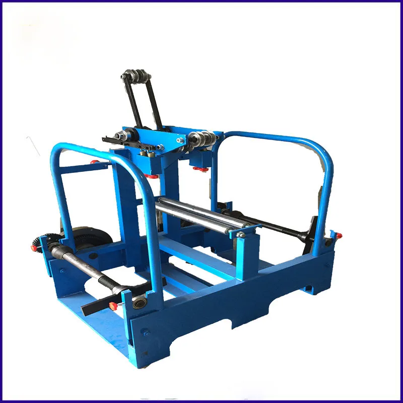 Electrical Wire Production Line Japanese Type Double Heads Tension Pay Off Machine