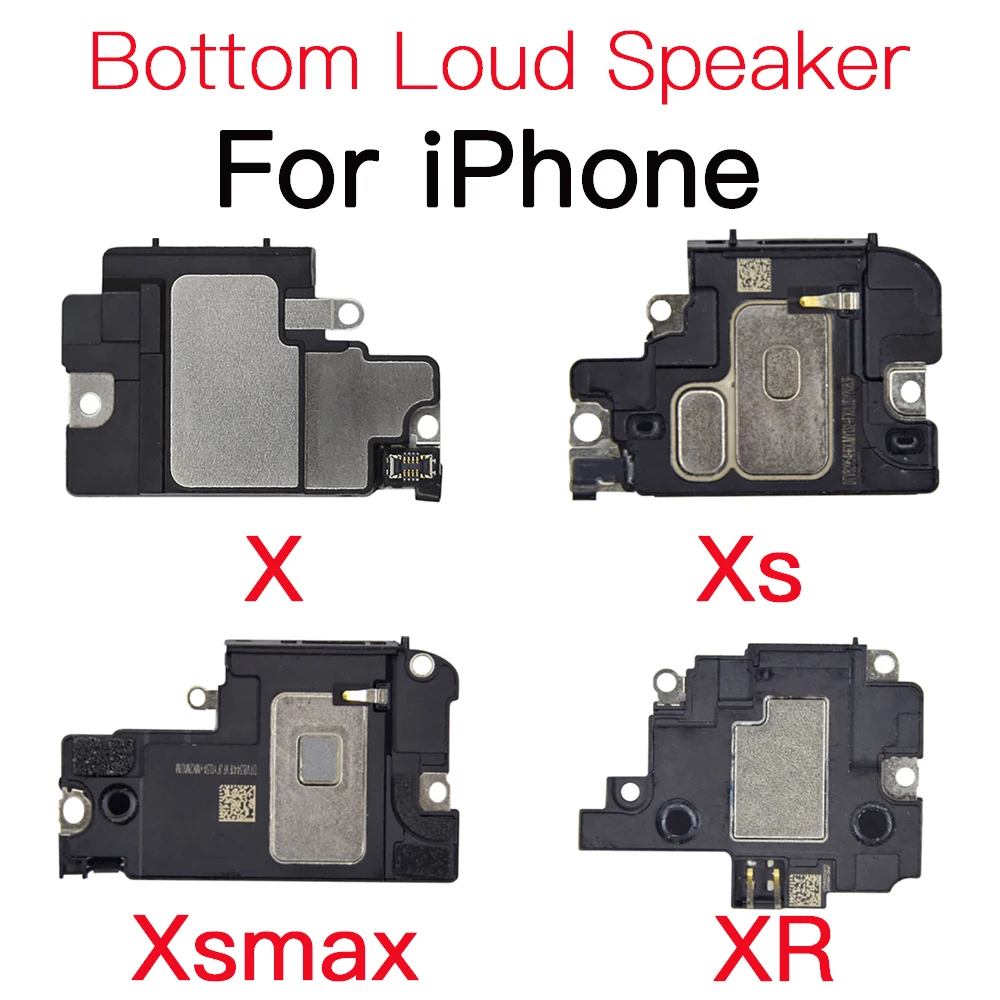 Loud Speaker For iPhone X XR XS Max Loudspeaker Ringer Buzzer Assembly Repair Replacement