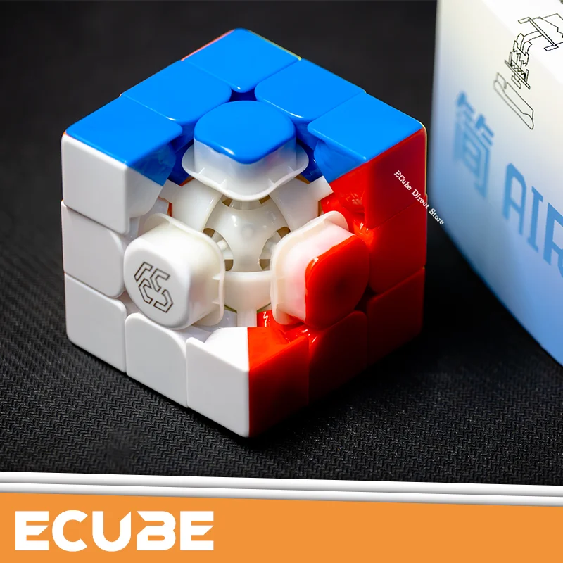 

[ECube] EStar Air 3x3 Магнитный шариковый сердечник Speed Cube Stricker Magic Puzzle - интеллектуальная игрушка для детей