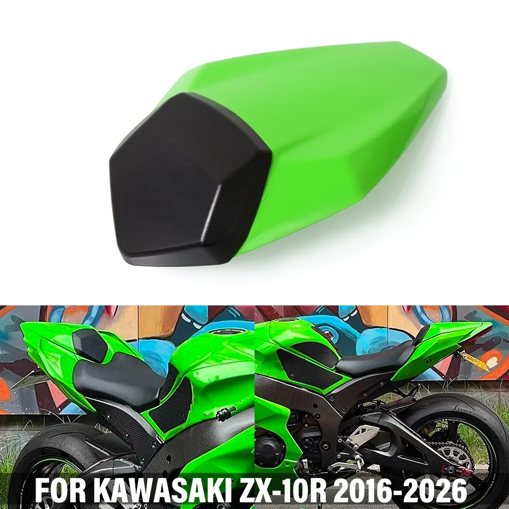 

FOR KAWASAKI Ninja ZX-10R ZX 10R ZX10R 2016-2026 2025 2024 Motorcycle Rear Seat Cowl Passenger Pillion Solo Back Fairing Cowl