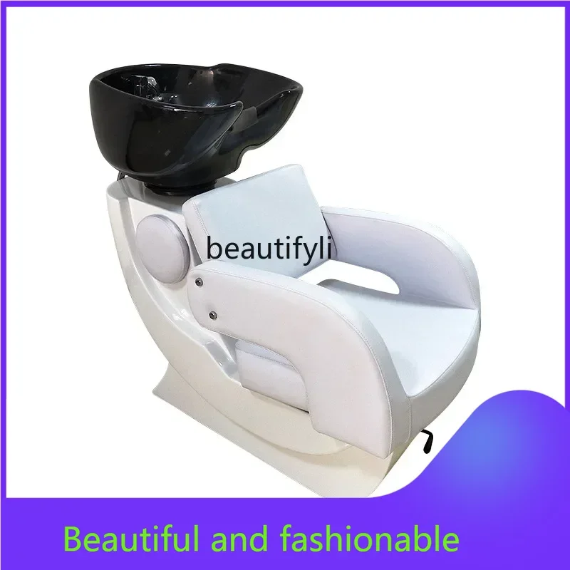

zGzqqSemi-reclining shampoo bed Hair salon Special hair salon Shampoo flush bed Sitting shampoo chair