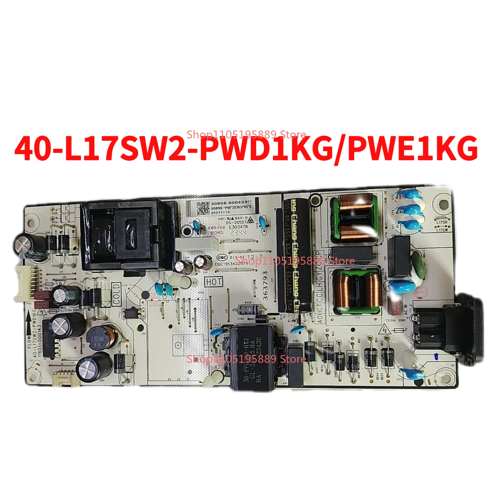 

Оригинальная плата питания ЖК-телевизора TCL 55T8E 55V8E 40-L17SW2-PWD1KG 40-L17SW2-PWE1KG 30805