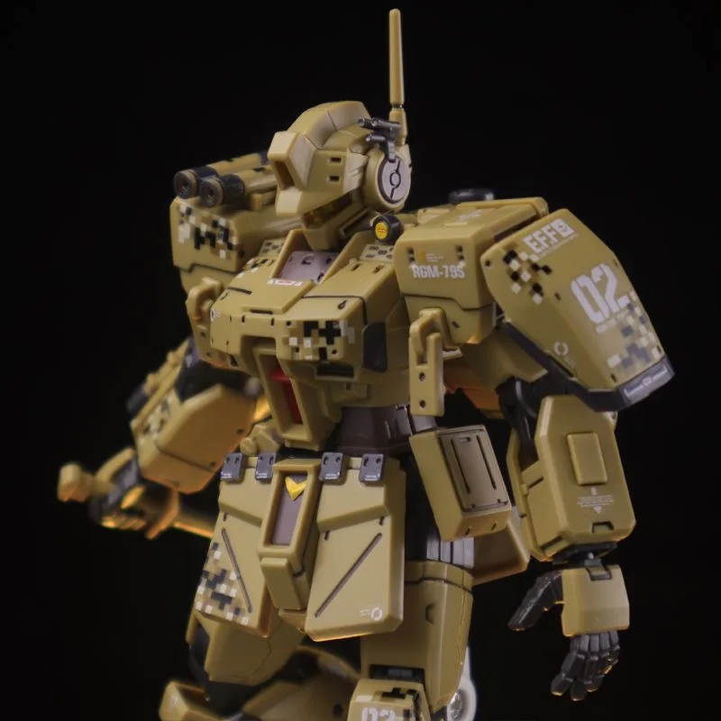 Jms نموذج Hg 1/144 Rgm-79S Gm المتقشف التجمع نموذج المفاصل المنقولة عالية الجودة تحصيل روبوت أطقم نماذج الاطفال هدية