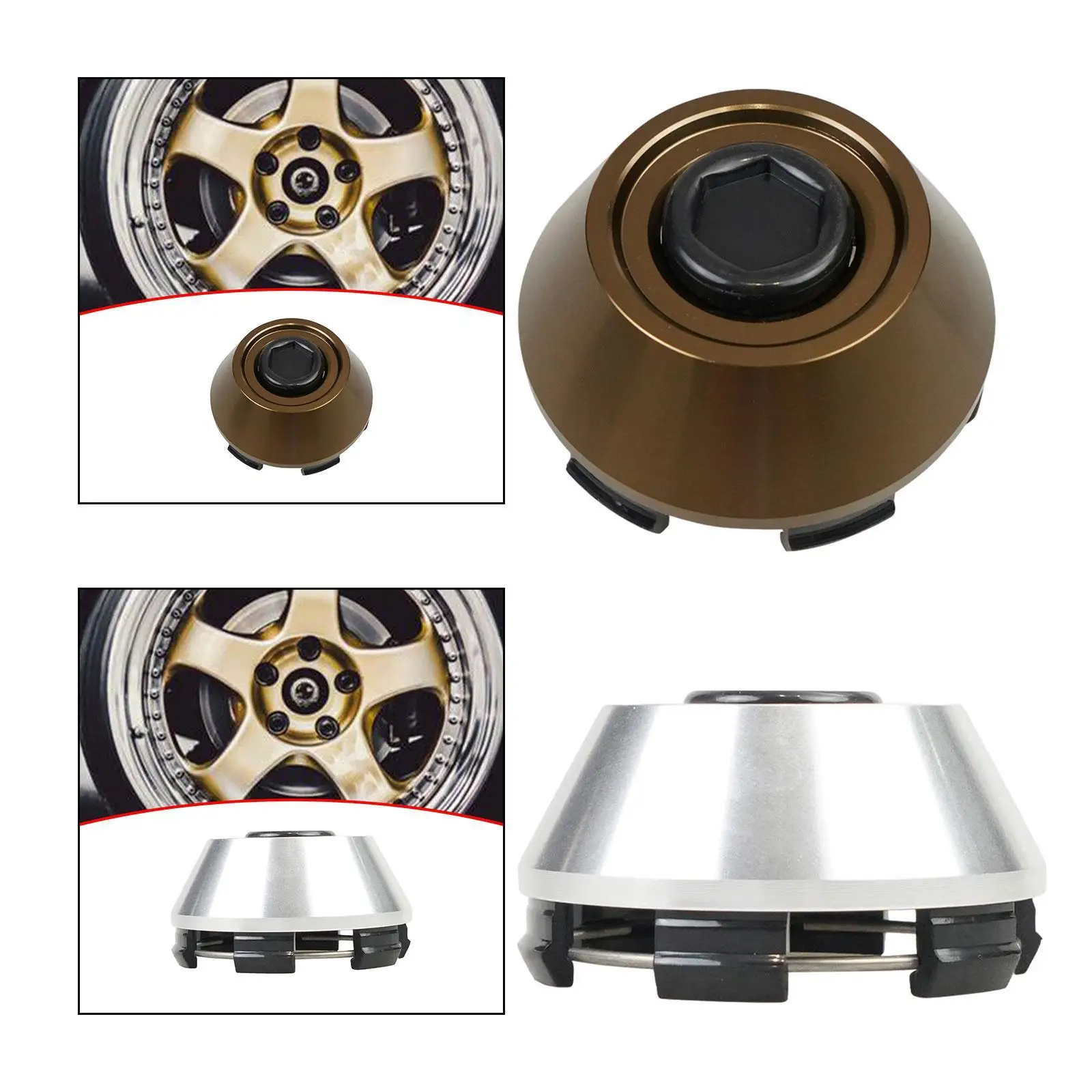 

Колпаки ступиц внутреннего диаметра 61 мм, аксессуары для автомобильных колес, крышка колеса, колпачок гоночного колеса для SE37, замена, простая установка