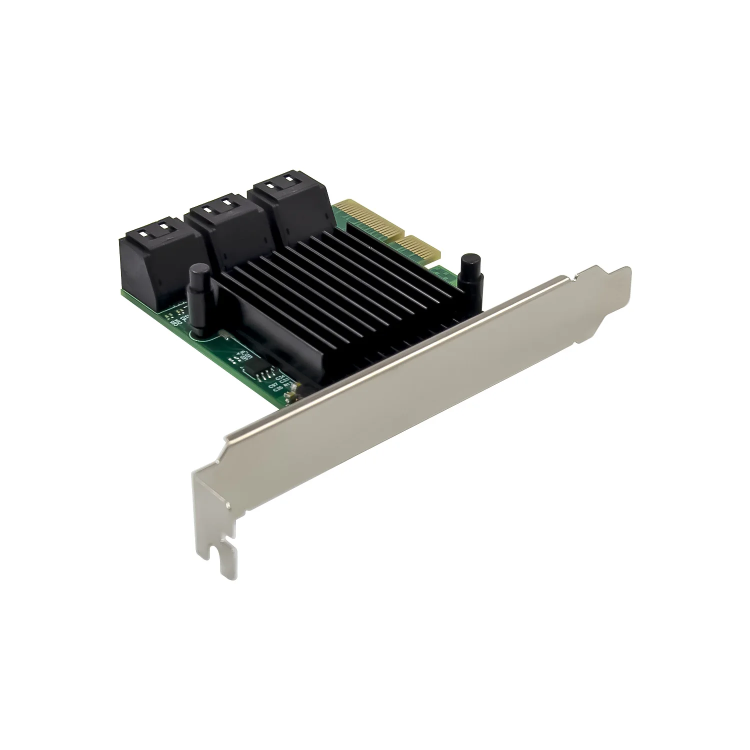 SUNWEIT ST546 PCIe X4 ASM1062 Placa de expansão SATA Gen3 de 6 portas