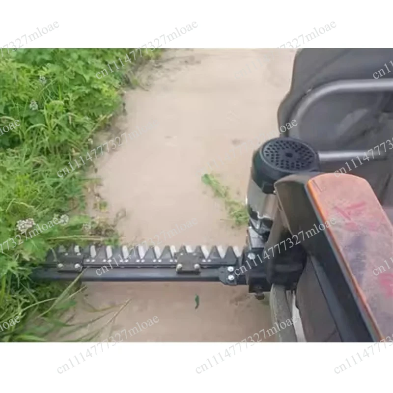 Mower head tricycle front modified orchard mower 48V power supply forage straw mower weed cutter 500W