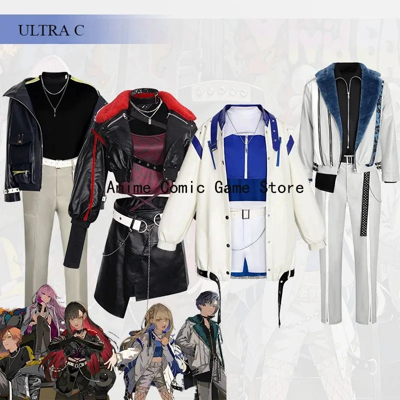 

Pjsk ULTRA C Cosplay Azusawa Kohane Shiraishi An Shinonome Akito Aoyagi Toya Cosplay Costume Anime VBS Halloween Outfit