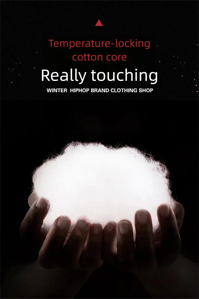 Jaket berkerah tegak berlapis kapas pria jaket berlapis kapas musim dingin hangat kasual jaket pasangan jaket tebal tahan dingin.