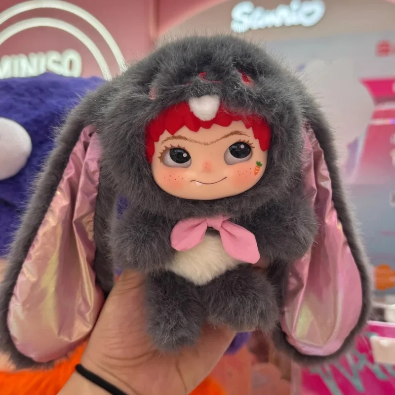 

Wakuku Fox Bunny Trickor Treat Фигурка слепая коробка Cute Wakuku Mystery Box Fox Bunny Аниме Кукла Брелок Сумка-сюрприз Игрушки