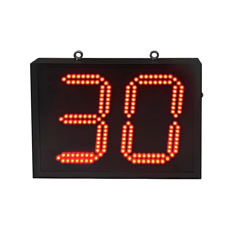 CP09 High‑School Basketball Shot Clock System, Programmable Seconds Countdown Timer with Synchronized Function