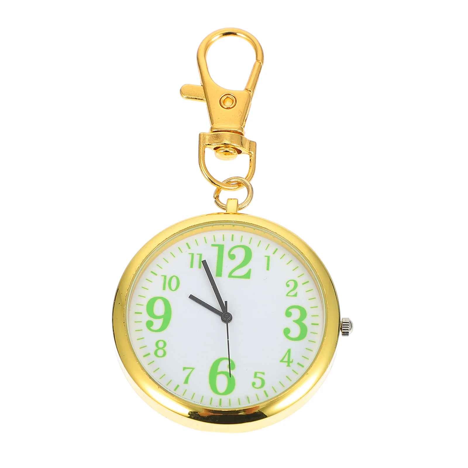 

Elderly Alloy Watch Pocket Timepiece Pressure Resistant Glass Lightweight Hanging Design for Medical Nurses Exam Big Dial