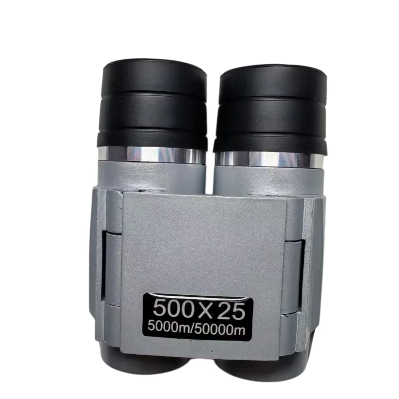 500X25 High Definition Auto-Focus Binoculars Ultra Clear Long Distance Viewing Portable Foldable Binocular for Outdoor Camping