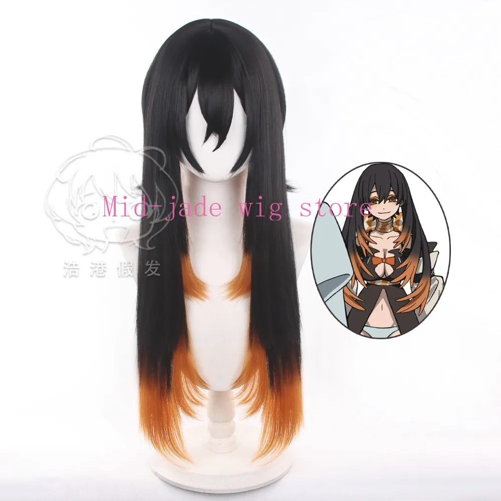 Gachiakuta Amo Cosplay Wig Flipped Hair Long Sideburn Realistic Scalp Top Character Hair