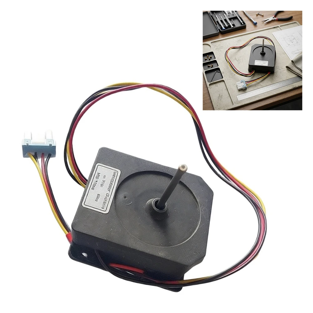 EAU65058312 Refrigerator Condenser Fan Motor DC Quiet Cooling For LG Fridge Replacement Part Easy Install Plastic Accessory