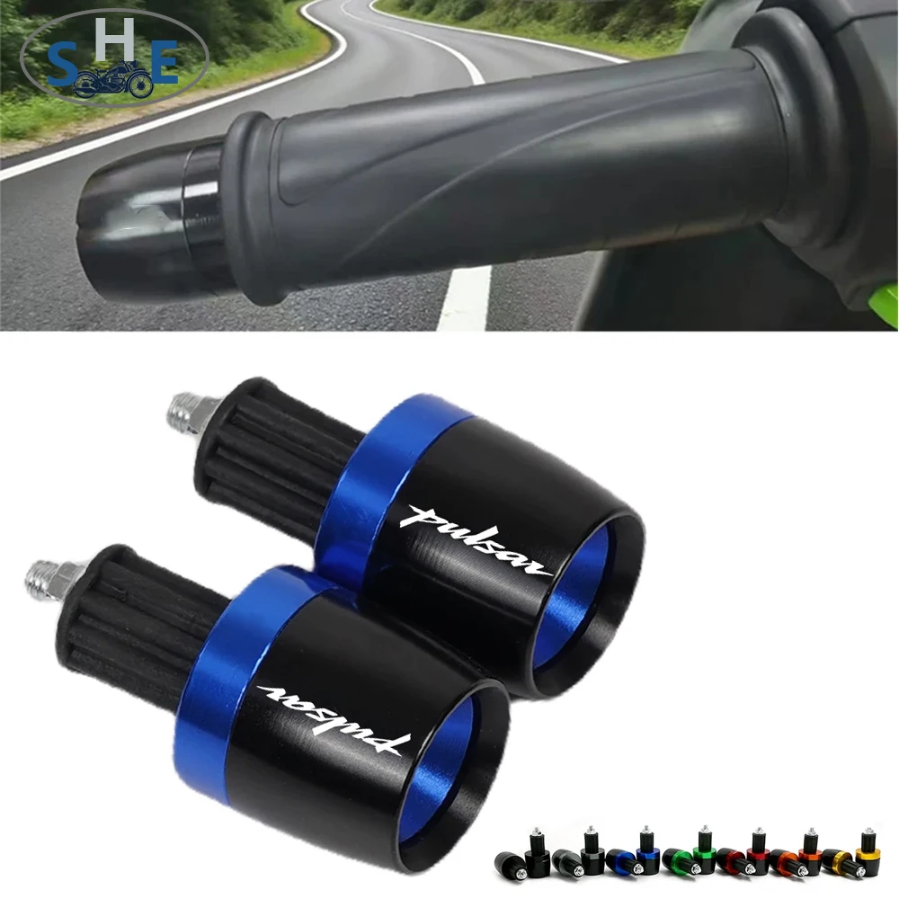 For Bajaj Pulsar 200 NS/200 RS/200 AS All Year Motorcycle Grip Handle Bar Ends Handle Bar Grips Cap Anti Vibration Plug