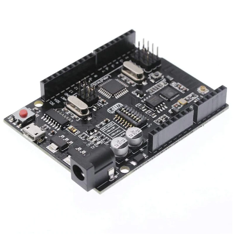 RISE-For UNO R3 Wifi Atmega328p+Wifi+ESP8266 Nodemcu 32MB Memory USB-TTL CH340G For Arduino With USB Cable 2.4G Wifi Antenna