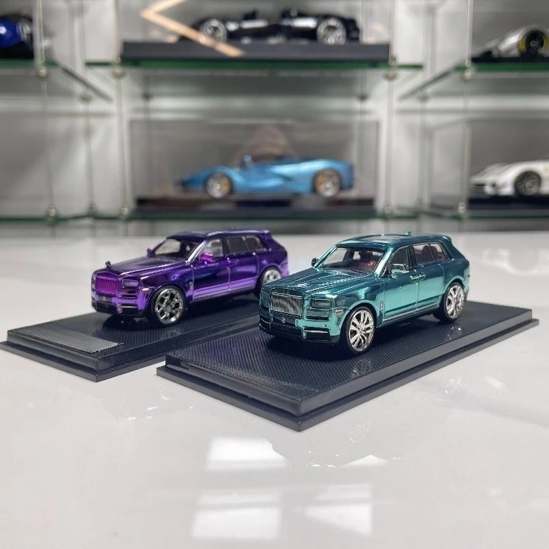 For SC Rolls-Royce Cullinan 1:64 scale replica alloy car model collection piece decorative item