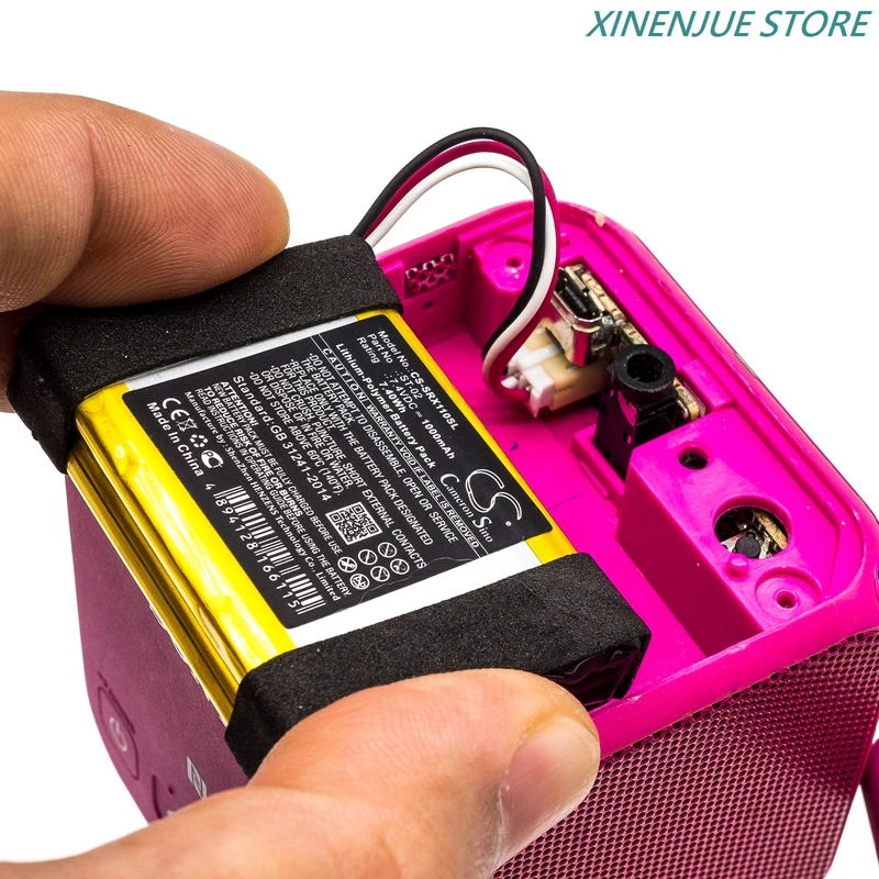 بطارية مكبر الصوت 7.4 فولت/1000 مللي أمبير ST-02 لسوني SRS-X11 ، SRSX11 #6