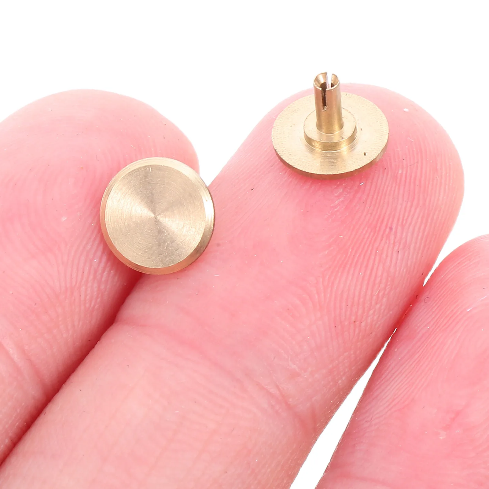 

50Pcs Clock Second Pointer Caps Copper Wall Clock Repair Replacement Parts DIY Quartz Movement Accessories Second Pointer