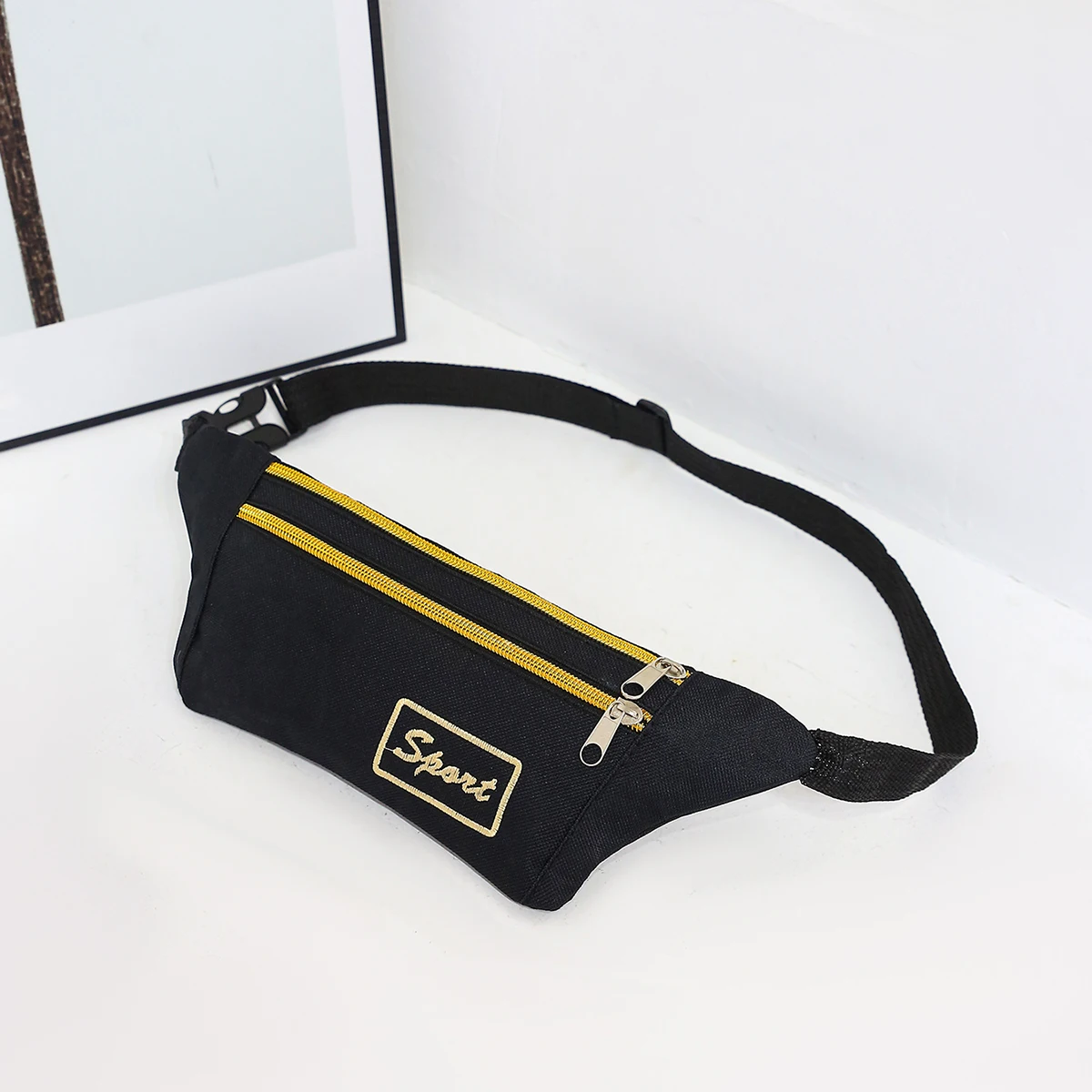 Esporte Cintura Saco Correndo Belt Bum Impermeável Ciclismo Mulheres Fanny Pack Carteira Bolsa Telefone Portátil Ginásio Jogging Cross-Body Pocket