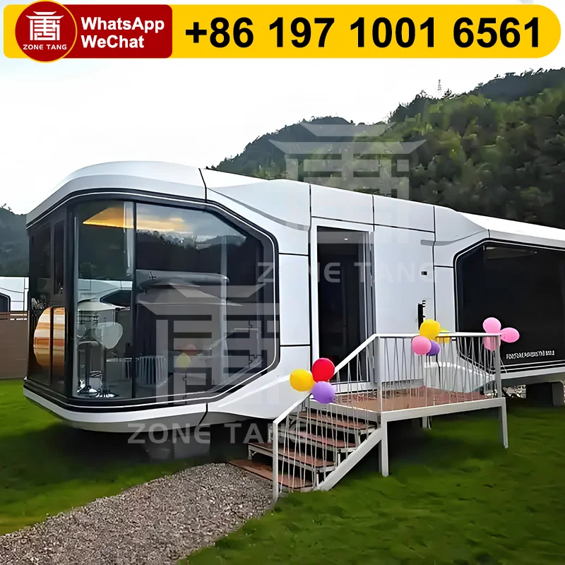 Casa prefabricada de lujo de alta calidad Casas modulares modernas ecológicas Precio de fábrica de China Diseño personalizado Venta caliente Hogar