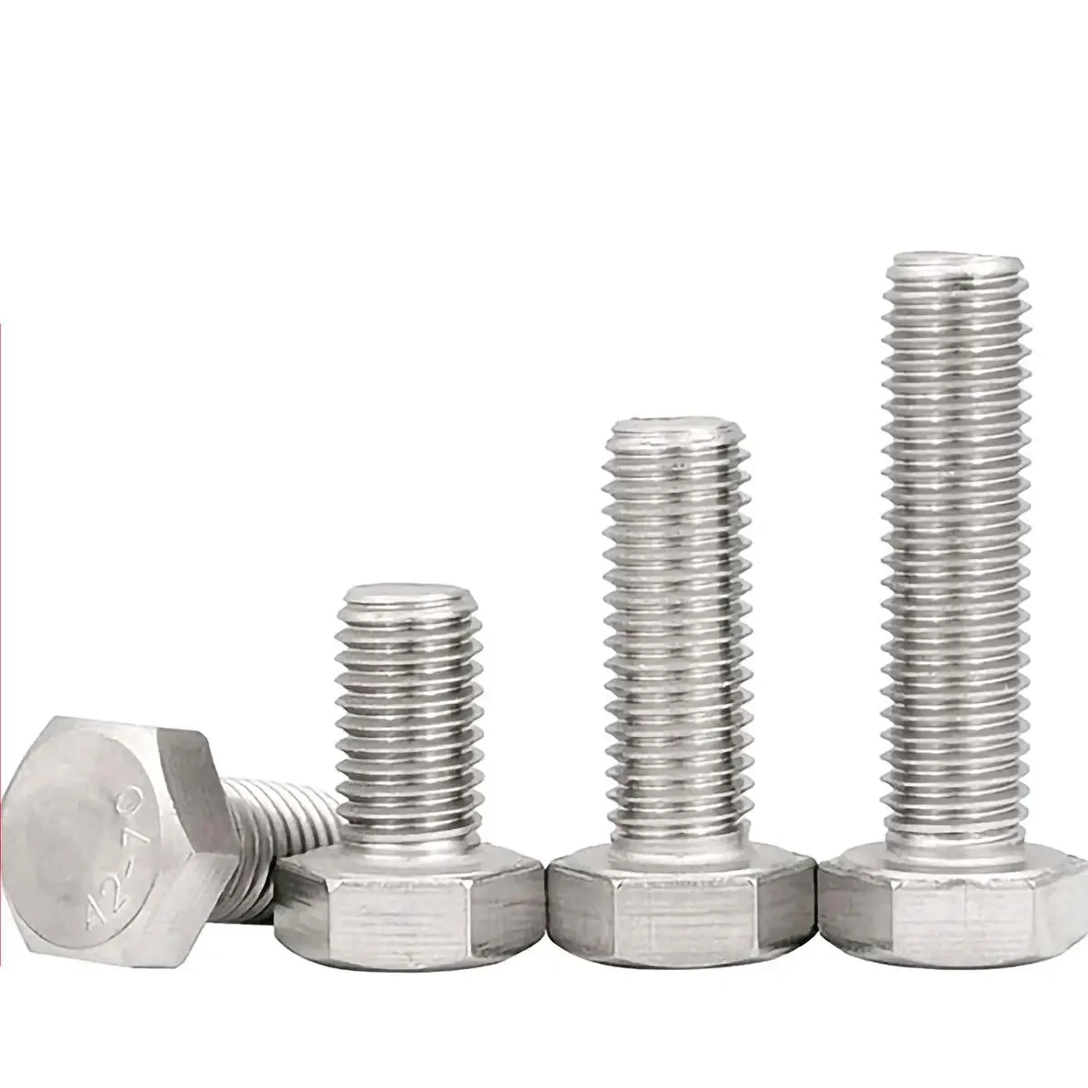 M8 M10  304 Stainless Steel Hexagonal Screw Bolt Screw Nut Fitting Screw