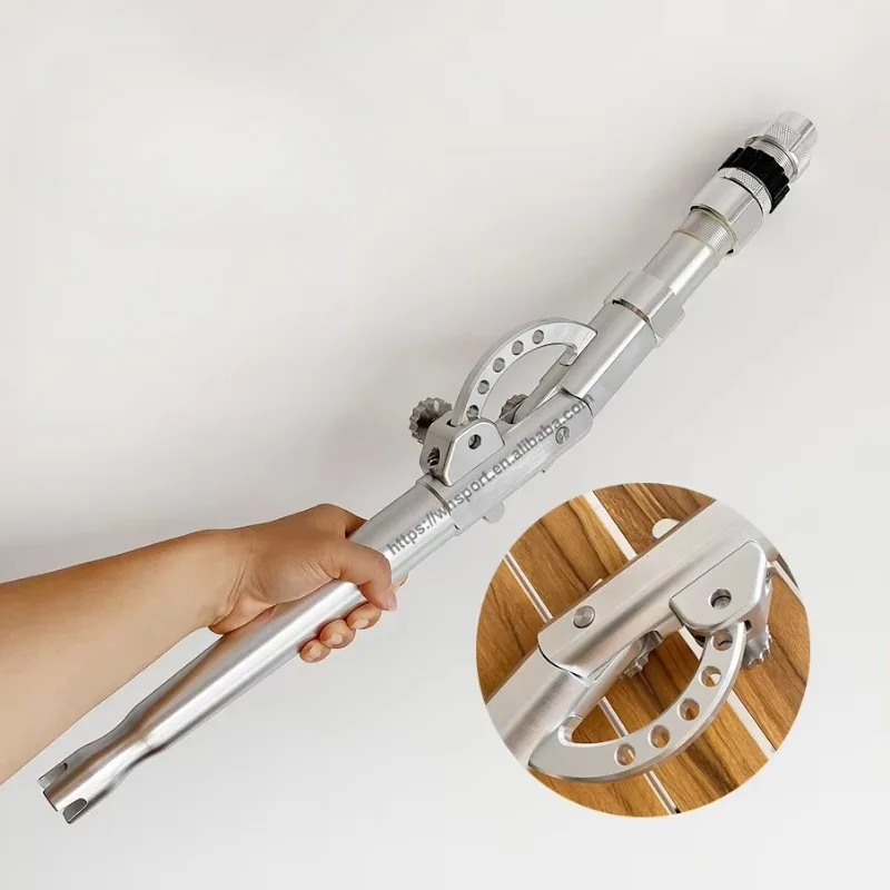 Multi-Angle Straight Curved Combo Fishing Rod Handle, Wholesale Deep Sea Fishing Tackle Accessories